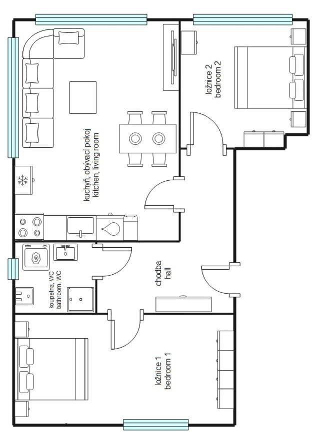 Apartman U Fontany Podiebrady Zewnętrze zdjęcie